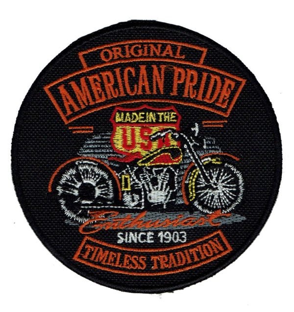 Parche bordado Original American Pride 10 x 10 cm. [CU-031]