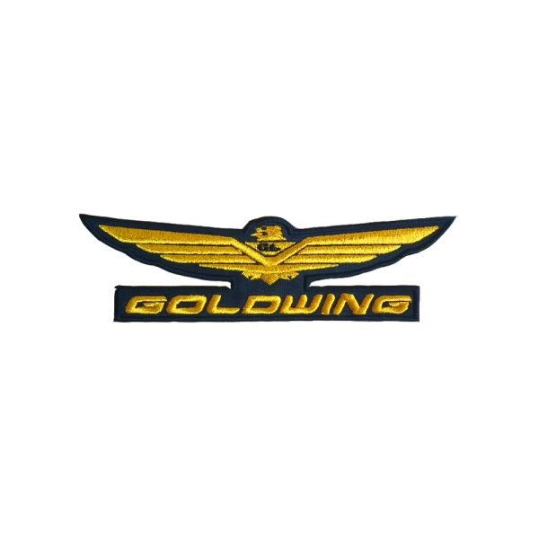 Parche bordado Goldwing  19,5 x 5,5 cm. [MA-160]