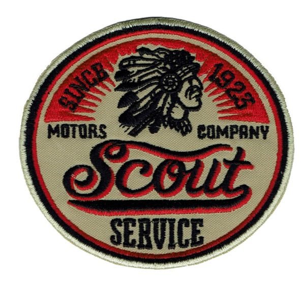 Parche bordado Scout Service 9 x 10 cm. [MA-451]