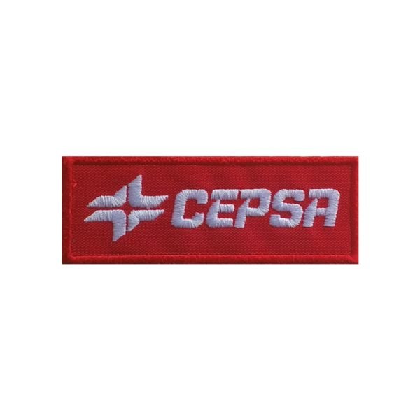 Parche bordado Cepsa 9 x 3,5 cm. [MA-170]