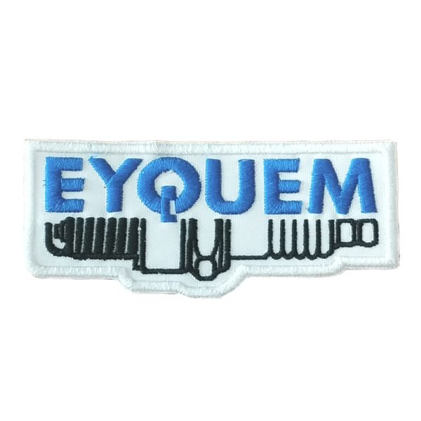 Parche bordado Eyquem 10 x 4,5 cm. [MA-206]
