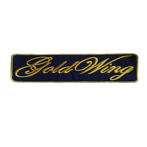 Parche bordado Goldwing 29,5 x 10 cm. [MA-155]