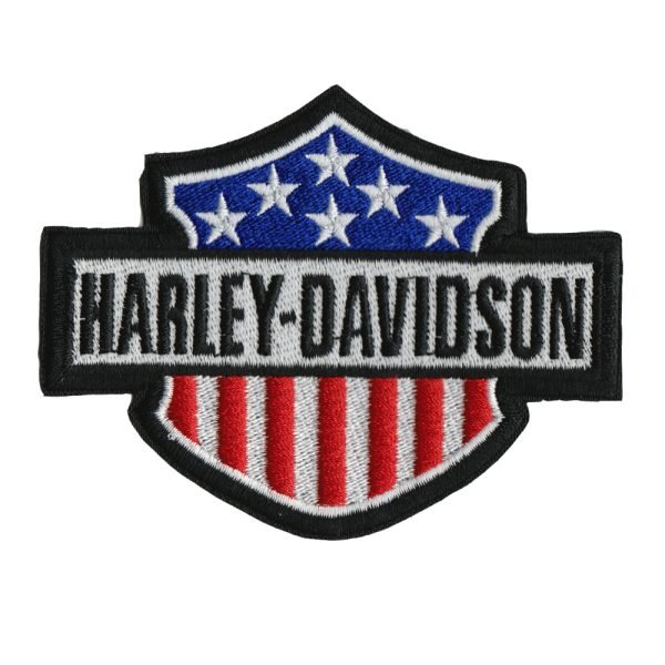 Parche bordado Harley-Davidson  10 x 8 cm. [MA-294]