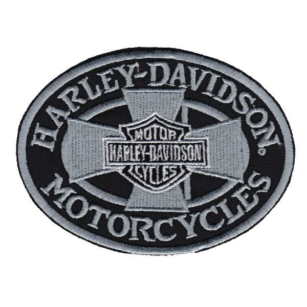 Parche bordado Harley-Davidson Motorcycles 11 x 8 cm. [MA-086]