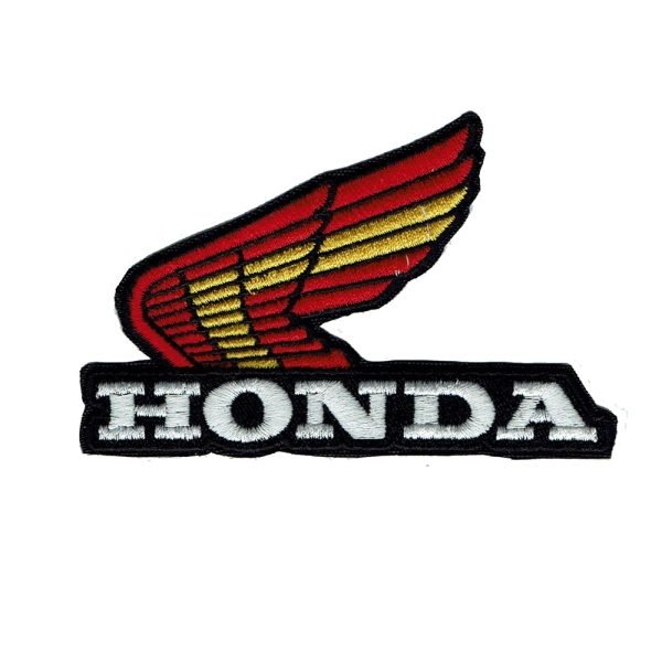 Parche bordado Honda  6 x 10 cm. (MA-042)