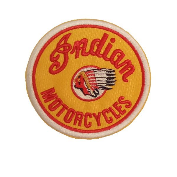 Parche bordado Indian Motorcycles 9 x 9 cm. [MA-088]