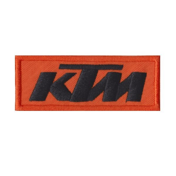 Parche bordado KTM 8 x 3 cm. [MA-124]