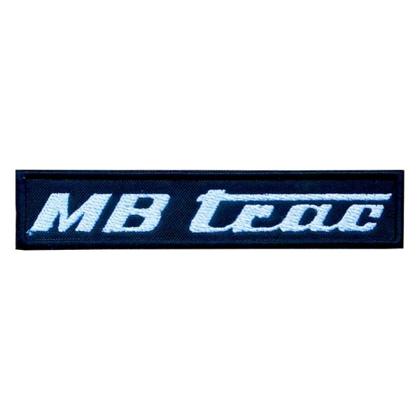 Parche bordado MB trac 9 x 3,5 cm. [MA-163]