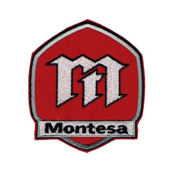 Parche bordado Montesa  7 x 8 cm. [MA-061]