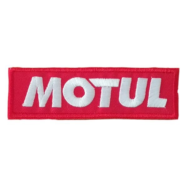 Parche bordado Motul 10,5 x 3 cm. [MA-207]