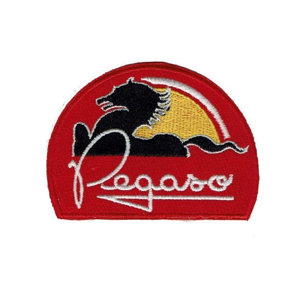 Parche bordado Pegaso  8 x 6 cm. [MA-050]
