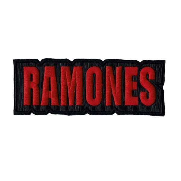 Parche bordado Ramones 11,5 x 4 cm. [GP-007]